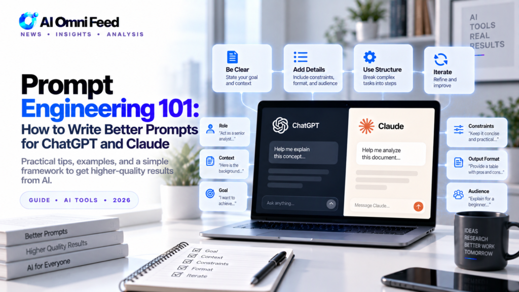 Prompt Engineering 101: How to Write Better Prompts for ChatGPT and Claude